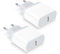 Caricatore USB C, 2-Pack Presa for Iphone 16/16 Pro/16 Pro Max/16 Plus/15/14/13/