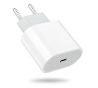 Caricatore USB C 20W Bianco, Presa USB C Rapida PD 3.0, Alimentatore USB C Compatto, Spinotto Type C Universale, Spina Caricatore Veloce per Telefono, Tablet e Dispositivi Compatibili
