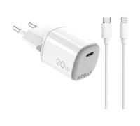 Caricatore USB-C 20W Celly UPTC1USBC20WCTL con cavo Lightning