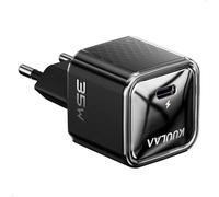 Caricatore USB C 35 W GaN II alimentatore PD caricatore rapido compatibile con iPhone 17, 17 Pro Max, Air, 16, 15, 14, 13, 12, iPad, Galaxy S25, S24, S23 (nero) (35, Watt)