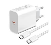 Caricatore USB C 45 W, caricatore e cavo per Samsung S24 Ultra/S24 Plus/S23+/S25 Ultra/S23 FE/S22,A56 A55 A54 A25 A34 A53 A33 A23 5G Galaxy Note 20,Z Fold 4 5 6 7,Type C Presa di ricarica rapida S