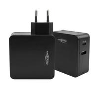 Caricatore USB-C 45W Ansmann 247PD Quick Charge 3.0 Nero