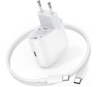 Caricatore USB C 45W e Cavo 1,8Metri per Google 10 9 Pro Fold 9 Pro XL 5G | Adattatore per Caricabatterie Rapido Mobile Cellulare e Cavo Tipo C per Pixel 8 8a 7 6 Pad iPhone 16 15 Galaxy A36 A56