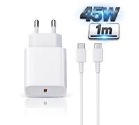 Caricatore USB-C 45W per Samsung Galaxy S26 S25 A57 A56 A36 A17 A16