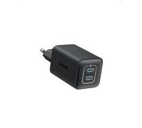 CARICATORE USB C 47W GA NANO 3 COMPATTO 2 PORTE NERO