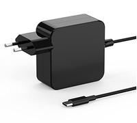 Caricatore USB C 65W Alimentatore Type C PC Portatile Caricabatterie | per Macbook Pro/Air, Lenovo Thinkpad, Huawei MateBook D14/D15, HP Spectre, ASUS Chromebook, Acer, Dell, Samsung, Xiaomi