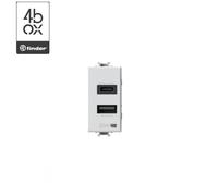 CARICATORE USB C+A PER BTICINO MATIX 4BOX 4B.AM.USB.30