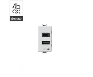 CARICATORE USB C+A PER BTICINO MATIX 4BOX 4B.AM.USB.30