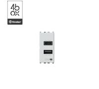 CARICATORE USB C+A VIMAR PLANA 4BOX 4B.V14.USB.30