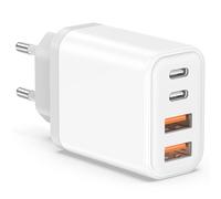 Caricatore USB C Alimentatore - 45W Presa Rapido Replacement for iPhone 16 15 14 13 12 11 Pro Max Plus Mini SE 2020 XS XR,Pad,4-Port USB C Spina Caricabatterie Carica Batterie USBC Cellulare