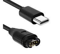 Caricatore USB C compatibile con Garmin Watch, cavo di ricarica Data Sync per Garmin Fenix 7 7S 7X 6 6S 6X 5 5S 5X precursore 945 245 45 Vivoactive 3 4 4s Venu 2 2s, Instinct, 3.3FT/1M
