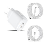 Caricatore USB C da 25 W per iPad Pro 12.9 11 13 2nd 3rd 4th 5th 6th Generation 2024/Air/Mini 2 3 4 5 6/Apple iPad 5th -11th iPhone 16/16 Pro/Pro Max/15 14 13 12 11 alimentatore di rete con cavo di