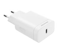 Caricatore USB C da 25 W, tipo C Charge Rapide, compatibile con Avec Galaxy S24/S23/S22/S21 Ultra/S21+/S20/Note20/S10/S9, A54/A53 5G/A52/A51/A33/A34/A11 5/A13 USB-C Bloc (Blanc)