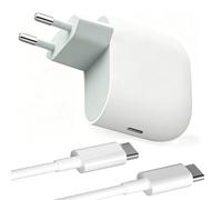 Caricatore USB C da 45 W per Google Pixel 10a 9 Pro XL 9 Pro 9a 8a 8Pro 7a 7 7Pro 6Pro 6a 5 5a 4 4a 5G 3 3a 2 Fold, alimentatore di rete USB C PD 3.0, caricatore rapido con cavo di tipo C da 2 m, per