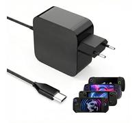 Caricatore USB C da 65 W per Asus Rog Ally X/Legion Go S/MSI Claw 8/JBL Charge 6, 60W 45W Tragbare Bluetooth-Lautsprecher Fast Charger con JBL Charge 6 5 Xtreme 5 4 3 GO 4 con Cavo da 1.7M
