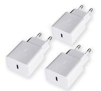 Caricatore USB C Da Muro, 3-Pack Caricabatterie Alimentatore Presa USB Di Tipo C