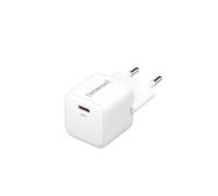 Intenso Power Adapter W30C GaN, alimentatore USB-C da 30 Watt e tecnologia GaN, bianco
