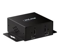 Inline Industriale USB-C Caricatore 2 Porte PD 200W 12-24V DC | 2 x USB-C fino a 100 W ciascuno, PPS, spina cava CC e morsettiera, alloggiamento in metallo, funzione di ricarica pura