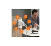 Caricatore USB-C - J5CREATE - JUP4370EF-N - GaN - 70W - 4 porte