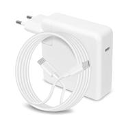 Caricatore USB C Mac Book Pro 96W Caricabatterie Rapido USB-C Compatibile con MacBook Pro e MacBook Air 13, 14, 15, 16 pollici, M1, M2, M3, M4, Nuovo iPad Pro e tutti i dispositivi, 2 m