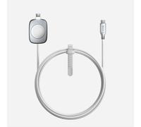 Caricatore USB-C Nomad 100W Power Delivery 2 Porte 1,5 m Argento Bianco