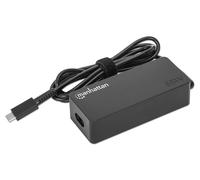 Caricatore USB-C PD 3.0 65W per Laptop 5/9/12/15/20V Cavo 1.2m - Manhattan IPW-NTS65WUSB-C
