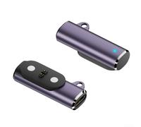 Caricatore USB C per Mojawa Run Air Mojo 2, dock adattatore con design magnetico stazione cavo di ricarica per cuffie a conduzione ossea (viola)