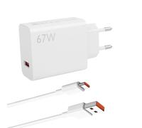 Caricatore USB C per Xiaomi 67W, con cavo di tipo C, 67 Watt, per Xiaomi Red-mi Note 15, 14, 13, 12 Pro 5G, Mi 13, Mi 12, Mi 11, Poco X5, X6 Pro, Poco F7 Ultra