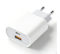 Caricatore USB C,Presa 25W Ricarica Rapido for iPhone 17 16 15 14 13 12 11 Pro/Pro Max/Plus,SE XS XR 8 7 6S Plus Mini SE,Samsung Galaxy S25 S24 S23,Spina USBC Alimentatore Muro Carica Spinotto