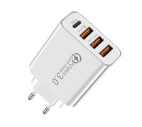Caricatore USB C | Ricarica rapida Multicaricatore Block,Adattatore elettronico universale per laptop, tablet, auto, desktop, casa, famiglia, ufficio