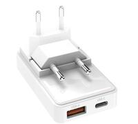Caricatore USB-C SBS TETRGANUSBTCFOLD20W Universale 20W Ricarica Rapida Bianco