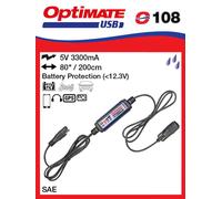 CARICATORE USB CON CONNETTORE SAE 3300mA (EL)