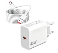 Caricatore USB da 45 W per Xiaomi Redmi Note 15 Pro 5G/14 13 12 11/Poco F8