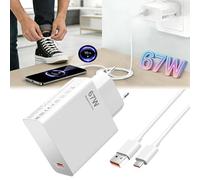 Caricatore USB da 67W con Cavo di Ricarica 6A Tipo C per Xiaomi/Redmi