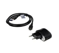 Caricatore USB da Muro e cavo USB compatibile con Asus Transformer Book T100HA, USB-C 3.0, 2000mA