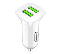 Caricatore USB Di Auto - Caricatore Di Auto USB A 2 Porte | 5v-3100ma Portatile Compatibile Con Ricarica Rapida | 5v3.1A Plug 'adattatore | Adattatore Veloce Per Veicolo, Telefono Cellulare, Table