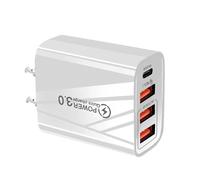 Caricatore USB - di ricarica multiporta portatile | di ricarica USB riutilizzabili | caricabatterie da parete per telefono elettronico di intrattenimento per Home Car Offices Tablet