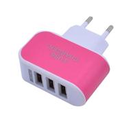 Caricatore USB di tipo blocco a porte multiple, presa caricatore USB 3 luminosa, porte multiple intelligenti, adattatore per presa a muro - telefono cellulare casa viaggio