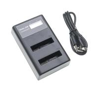Caricatore USB duale per Canon PowerShot S90 S95 S200 PC2007 SD1200 IS S120 4,2V