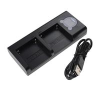 Caricatore USB duale per Sony MiniDV DCR-TV900E DCR-TV900 DCR-TRV9008,4V