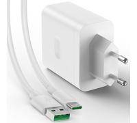 Caricatore USB e cavo USB C 1M per Realme 12 Pro 12 x 5G, 65 W Ricarica Rapida Adattatore di Caricatore e 6 A SuperDart Cavo USB a Tipo C per Realme Pad Tablet OPPO Reno11 10 8 Pro A98 A78 Find X3 Pro