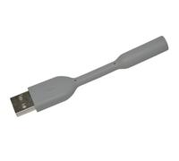 HQRP Caricatore USB grigio/cavo di ricarica per cinturino da polso Jawbone UP24