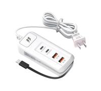 Caricatore USB Hub-Stazione di ricarica rapida a 4 porte, splitter USB powers Hub | Caricatore USBS desktop multi-porto, dispositivi dock a carico rapido, organizzatore di ricarica tablet mobile