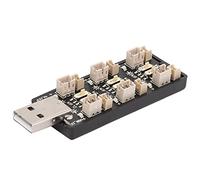 Caricatore USB Lipo Battery USB a 6 canali Smart Carging Strumento Play con indicatori a LED per giocattoli Modello RC in plastica 7,5 x 2,5 cm