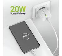 Caricatore USB Mayaxess SEK-VIRT-S21U 20W Rapido Bianco