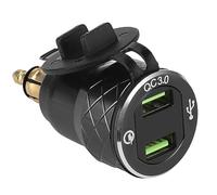 Caricatore USB Motociclistico, Porta Caricatore del Caricatore del Caricatore del Caricatore Porta Motociclistico Motociclistico con Caricatore di Alimentazione USB Porta USB