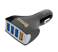 Caricatore USB Multi -porta Per Auto - Caricatore USB A 4 Porti A Carico Veloce Per Auto, Elettronica Per Il Pubblico In Generale Per Il Campeggio Da Viaggio Per Famiglie Nelle Avventure All'aperto