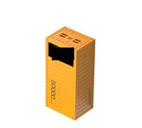 Caricatore USB multifunzionale for stazione di alimentazione esterna portatile a ricarica rapida PD da 50000 mAh,Distribuzione intelligente dell'energia(50000mAh Yellow)