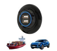 Caricatore USB per auto, presa di ricarica auto | Quick Charge 3.0 porte PD USB | Ricarica rapida da 30 W, ricarica rapida di auto, prestazioni efficienti per barca, marina, SUV,