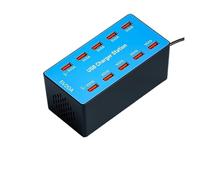 Caricatore USB Porte multiple Caricatore multiplo adattatore for caricabatterie for telefono con stazione di ricarica USB da 200 W 40 A 40 porte(ASA5B 10Ports)